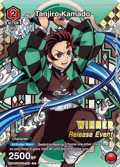 Tanjiro Kamado (Release Event Winner) card