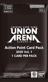 Union Arena Action Point Card Pack 2025 Vol. 1
