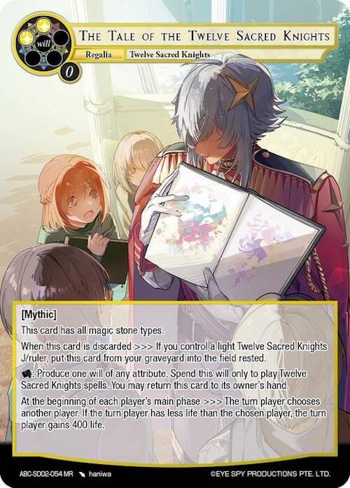 The Tale of the Twelve Sacred Knights (ABC-SD02-054)