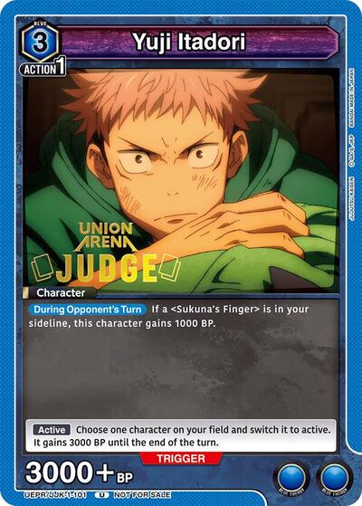 Yuji Itadori (101) (Judge Pack) card