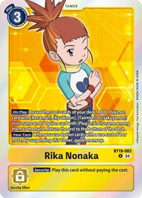 Rika Nonaka - Release Special Booster 2.5 - Digimon card