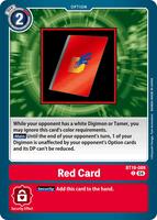 Red Card - Release Special Booster 2.5 - Digimon Card Game