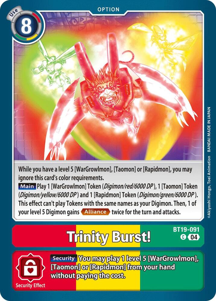 Trinity Burst