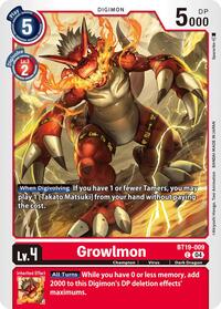 Growlmon (Release Special Booster 2.5)