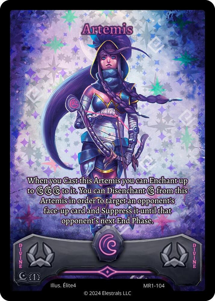 Artemis☆ Artemis (Full Art) - Moonrise - Elestrals - TCGplayer.com