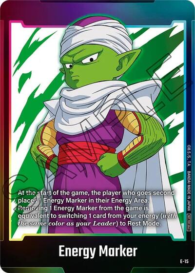 Energy Marker (E-15) card