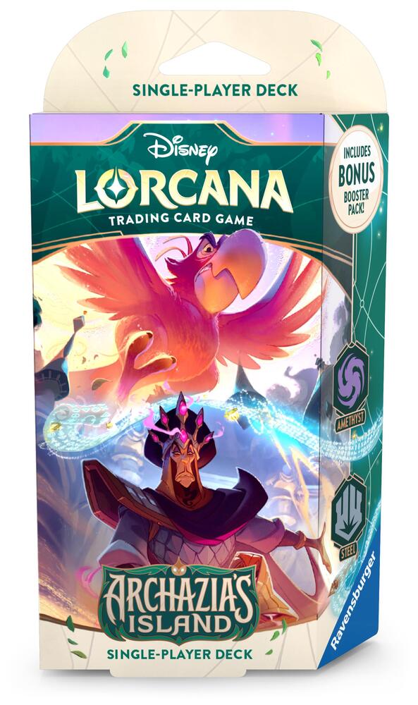 Disney Lorcana: Archazia's Island Starter Deck (Amethyst & Steel