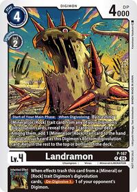 Landramon (Store Tournament 2025 Vol.1 Participation Pack) - Digimon Promotion Cards - Digimon card