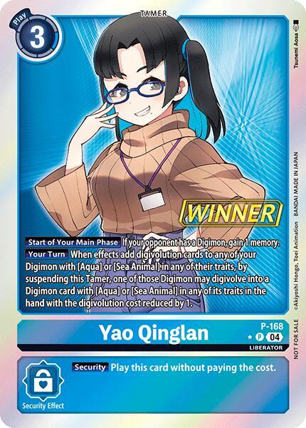 Yao Qinglan (Store Tournament 2025 Vol.1 Winner Pack) - Digimon