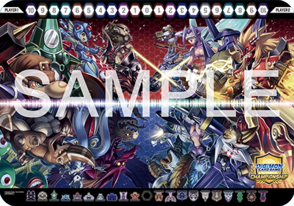 Digimon Card Game: 2024 Final Championships Top 16 Playmat - Bandai Playmats  - Playmats - TCGplayer.com