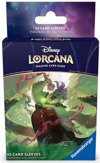 Ravensburger Card Sleeves Disney Lorcana Card Sleeves - Ursula - Deceiver of All (65-Pack)