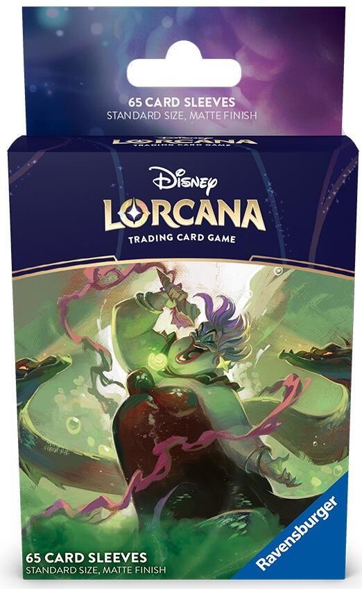 Disney Lorcana Card Sleeves - Ursula - Deceiver of All (65-Pack)