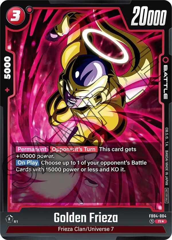 Golden Frieza (Tournament Pack 05) - Tournament and Championship