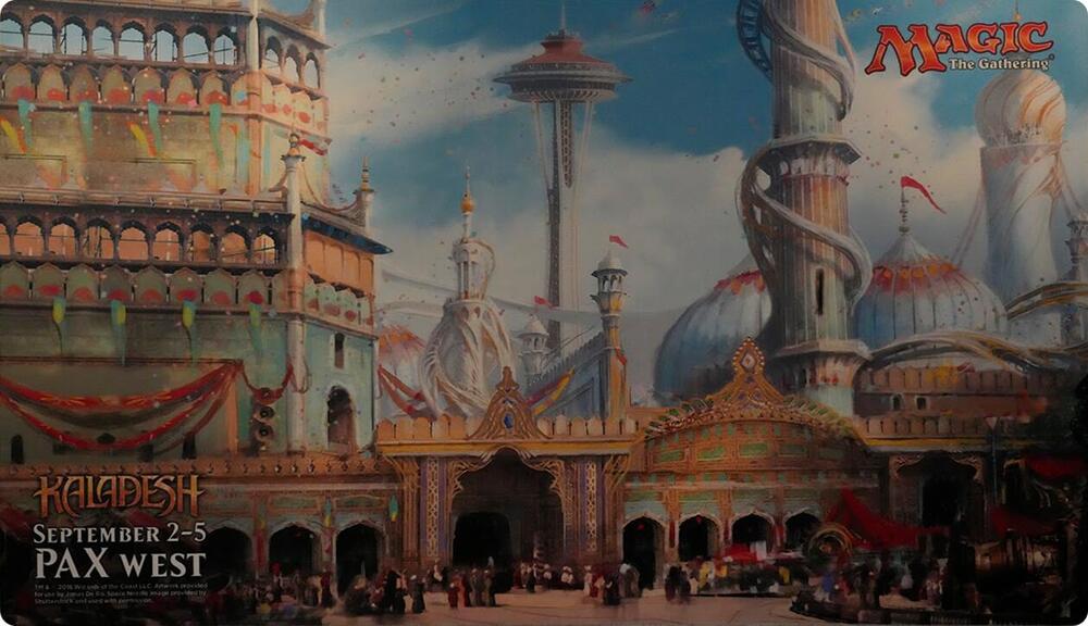 Kaladesh Inventors Fair PAX West 2016 Playmat for Magic: The