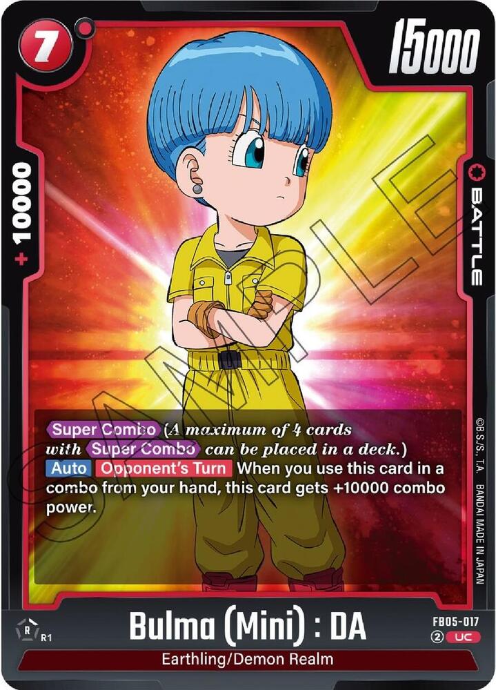 Bulma (Mini) : DA - New Adventure - Dragon Ball Super: Fusion