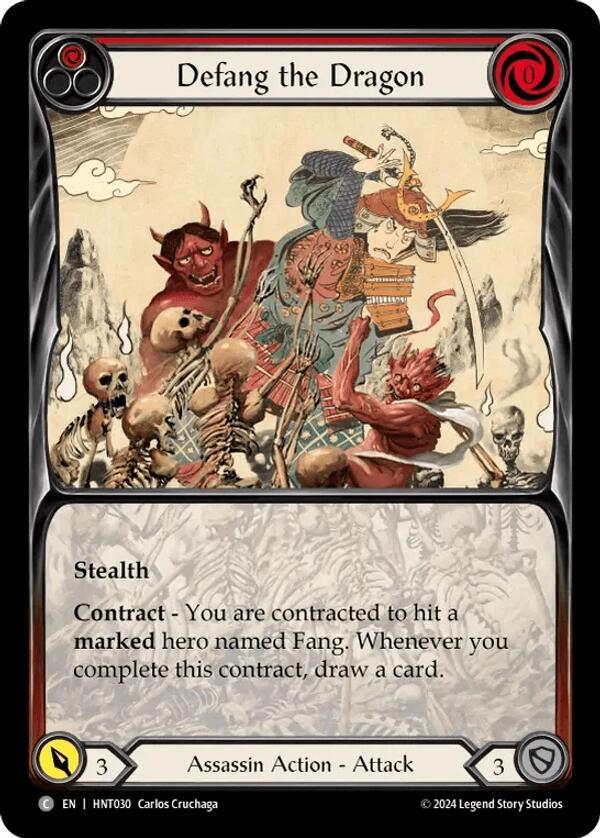 Defang the Dragon - The Hunted - Flesh and Blood TCG - TCGplayer.com