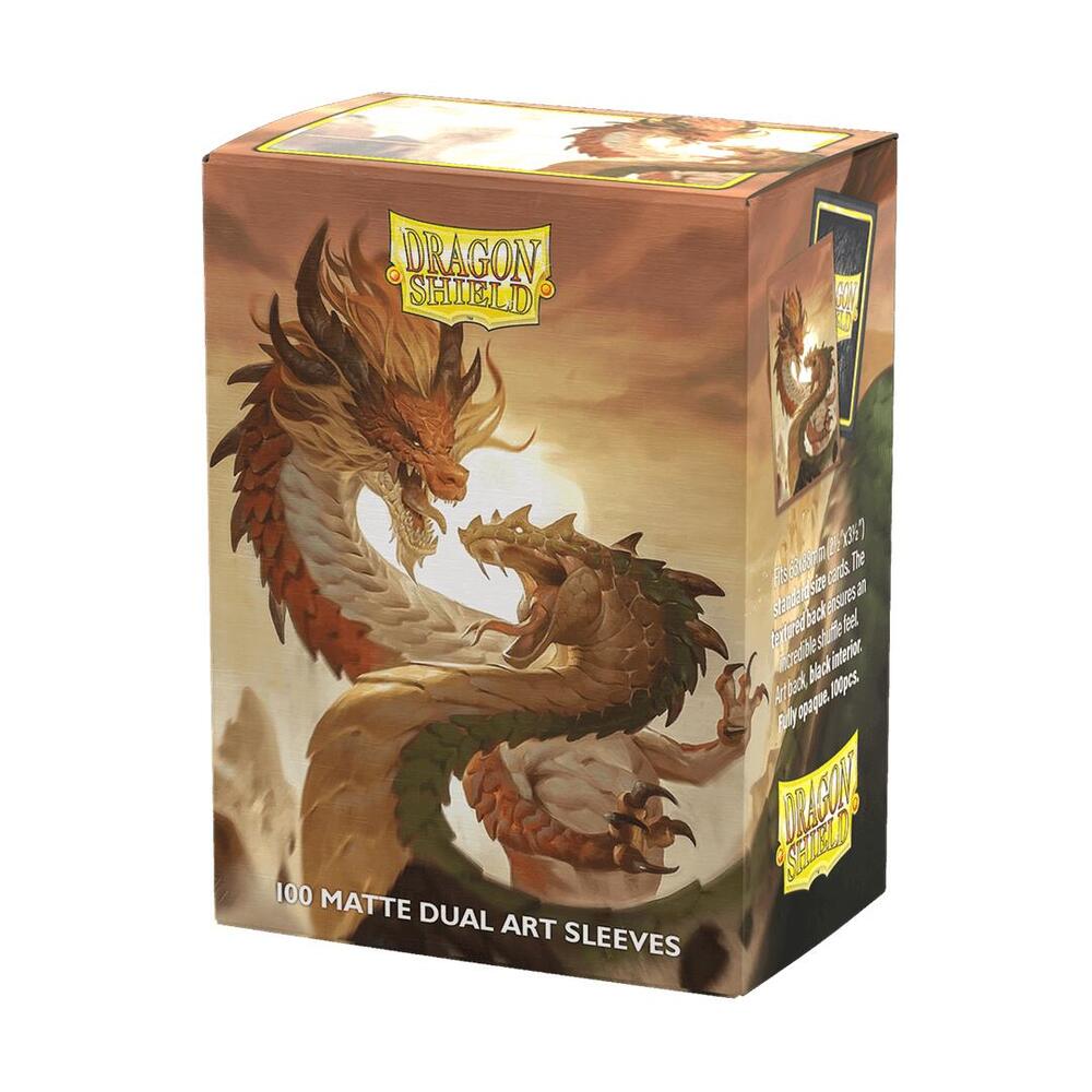 Dragon Shield Dual Matte: Standard Art Sleeves - Wood Snake 2025