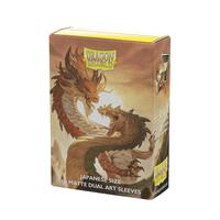 Dragon Shield Dual Matte: Japanese Art Sleeves - Wood Snake 2025 (60-Pack) · Dragon Shield Card Sleeves