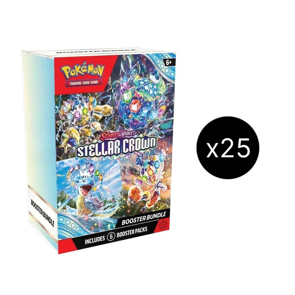 Stellar Crown Booster Bundle Case - SV07: Stellar Crown - Pokemon