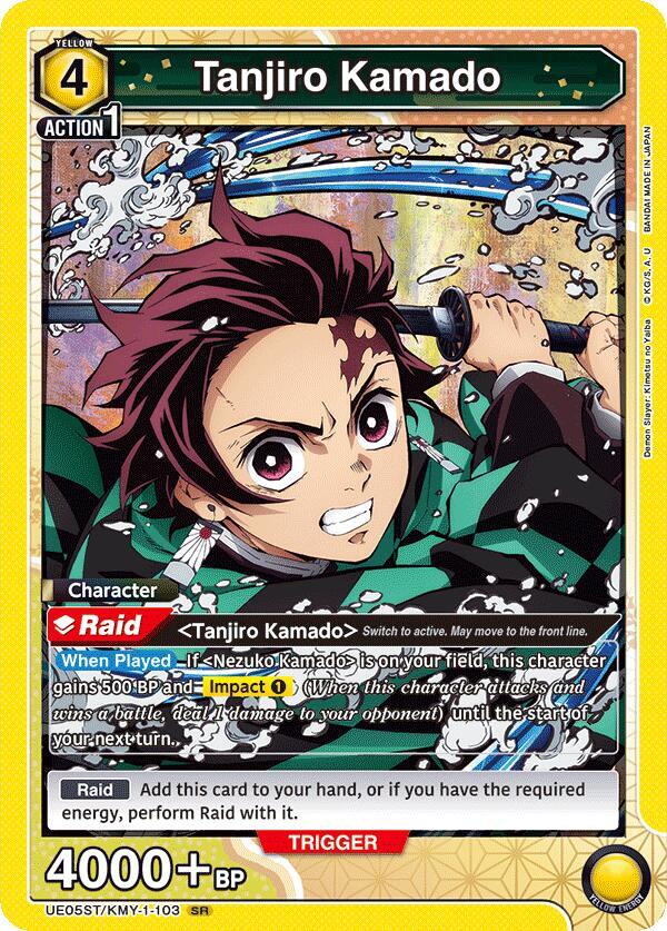 Tanjiro Kamado (103) - UE05ST: Demon Slayer: Kimetsu no Yaiba Starter Deck - Union Arena - TCGplayer.com Tanjiro Kamado (103) - UE05ST: Demon Slayer: Kimetsu no Yaiba Starter Deck - Union Arena - TCGplayer.com