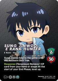 Sung Jinwoo, E Rank Hunter (Alternate Art)