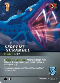 Serpent Scramble (Alternate Art)