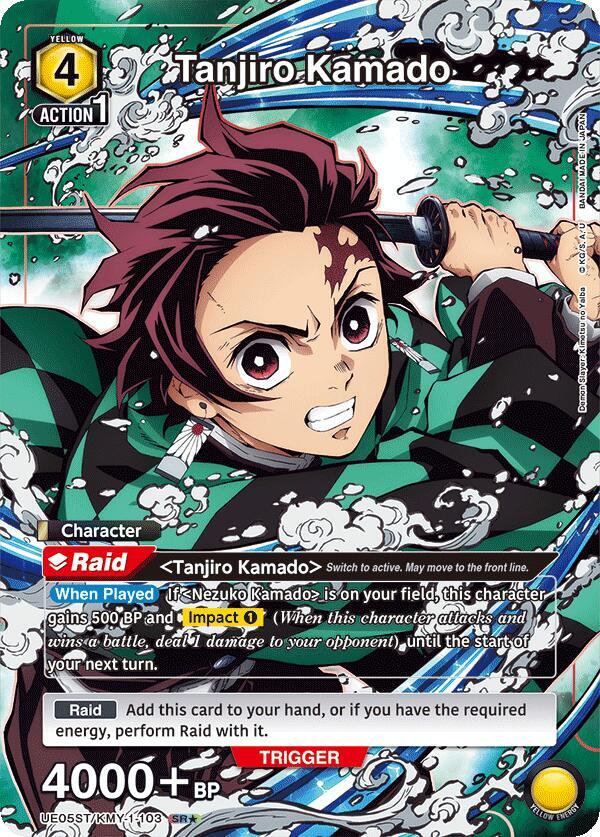 Tanjiro Kamado (103) (SR*) - UE05ST: Demon Slayer: Kimetsu no