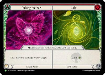 Pulsing Aether // Life - LGS340 card