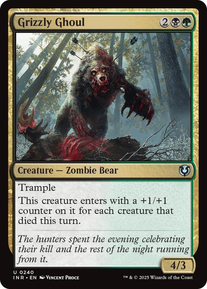 Grizzly Ghoul - Innistrad Remastered - Magic: The Gathering