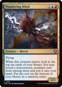 Wandering Mind - Innistrad Remastered - Magic: The Gathering card