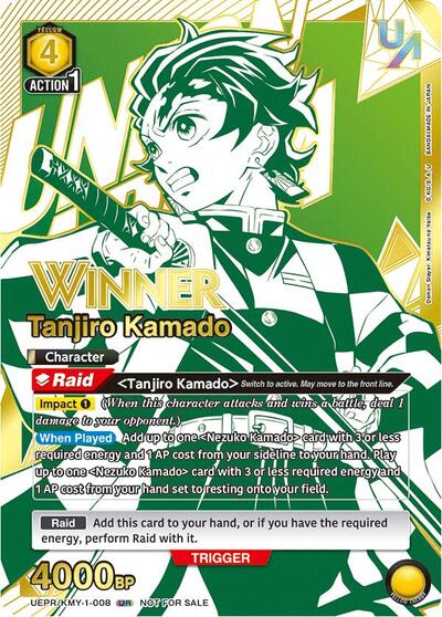 Tanjiro Kamado (008) (Winner) card