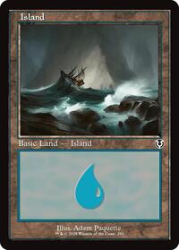 Island (291) (Retro Frame) - Innistrad Remastered - Magic: The Gathering card
