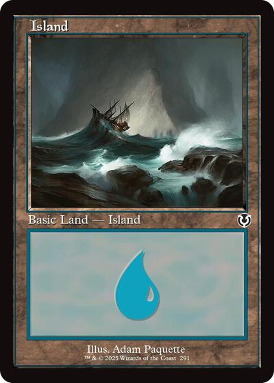 Island 291 Retro Frame