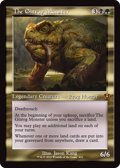 The Gitrog Monster Retro Frame