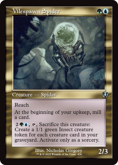 Vilespawn Spider Retro Frame