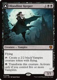 Bloodline Keeper - Innistrad Remastered - Magic: The Gathering card