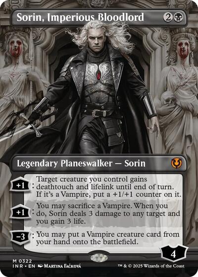 Sorin, Imperious Bloodlord (Borderless)