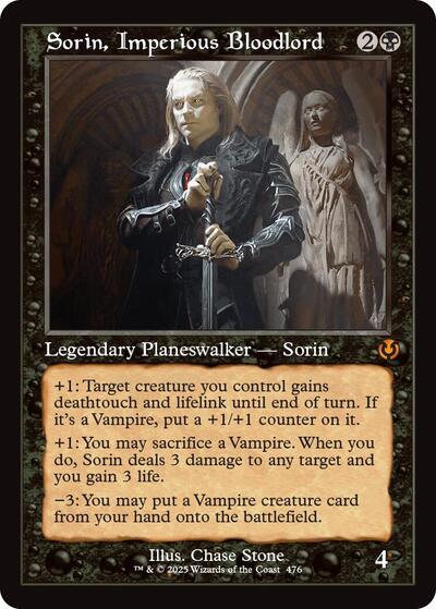 Sorin Imperious Bloodlord Retro Frame
