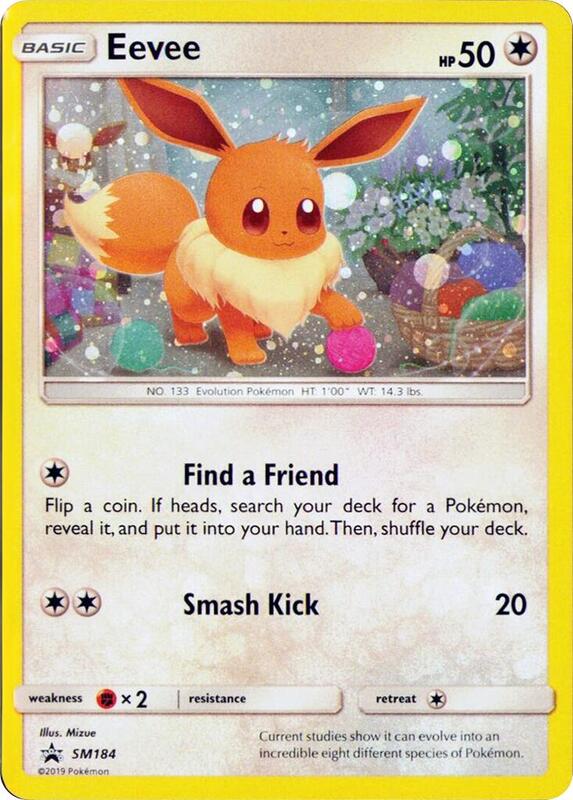 Eevee - SM184 (Cosmos Holo) SM184 from SM Promos