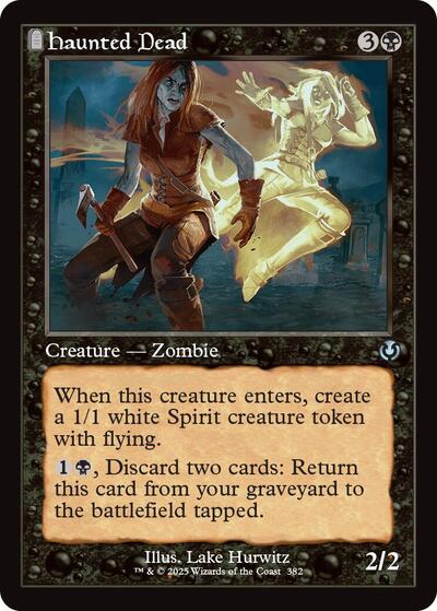 Haunted Dead Retro Frame