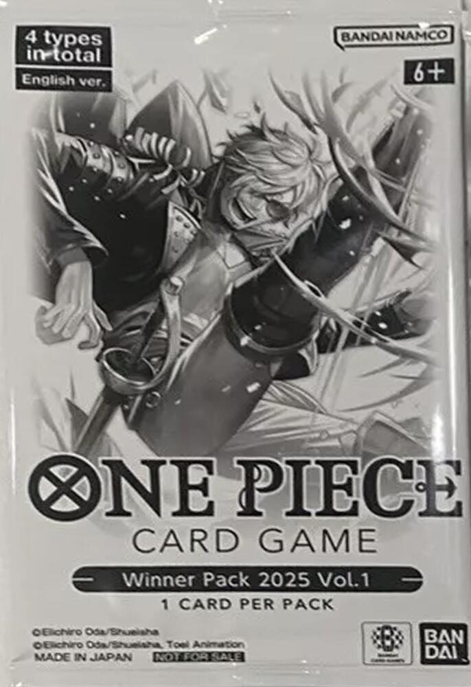 Winner Pack 2025 Vol. 1 - One Piece Promotion Cards - One Piece
