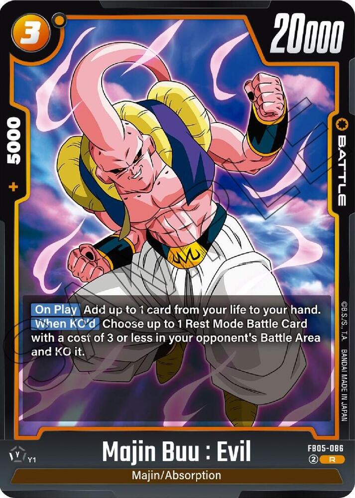 Majin Buu : Evil - New Adventure - Dragon Ball Super: Fusion World