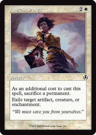 Angelic Purge Retro Frame