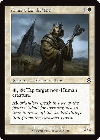 Avacynian Priest Retro Frame