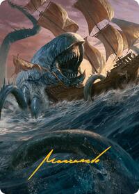 Hullbreaker Horror Art Card (Gold-Stamped Signature)