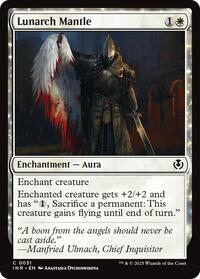Lunarch Mantle - Innistrad Remastered - Magic: The Gathering card