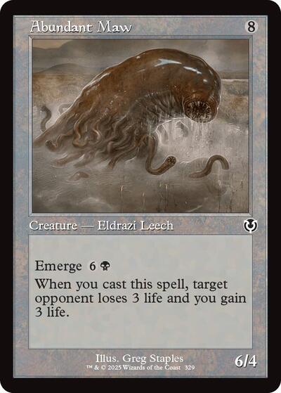 Abundant Maw Retro Frame
