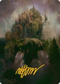 Cultivator Colossus Art Card (Gold-Stamped Signature)