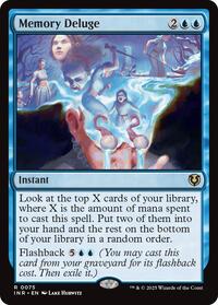 Memory Deluge - Innistrad Remastered - Magic: The Gathering card