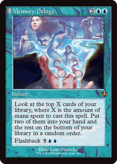 Memory Deluge Retro Frame